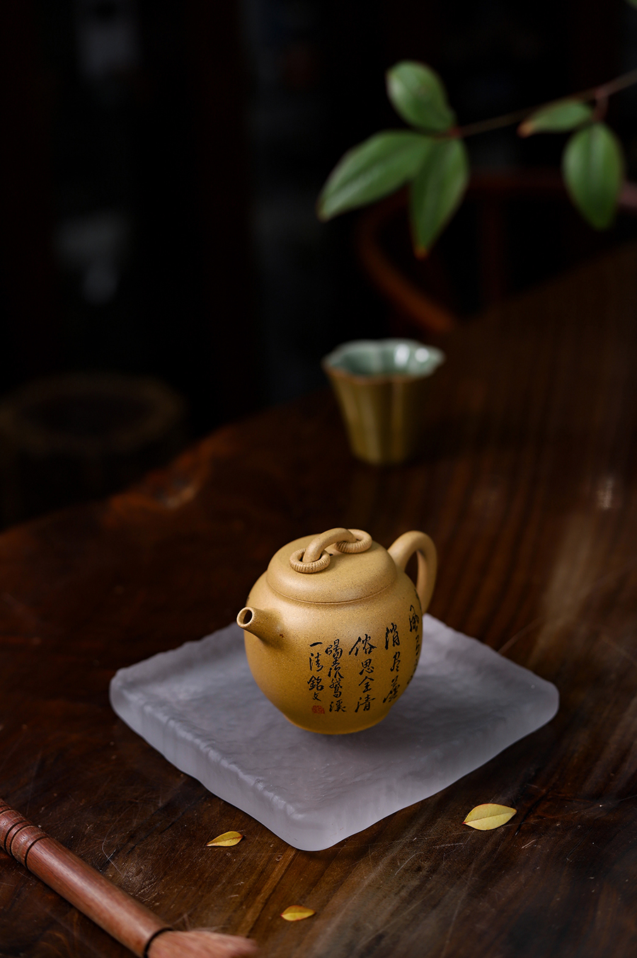 钱一清全手工制汲泉壶
