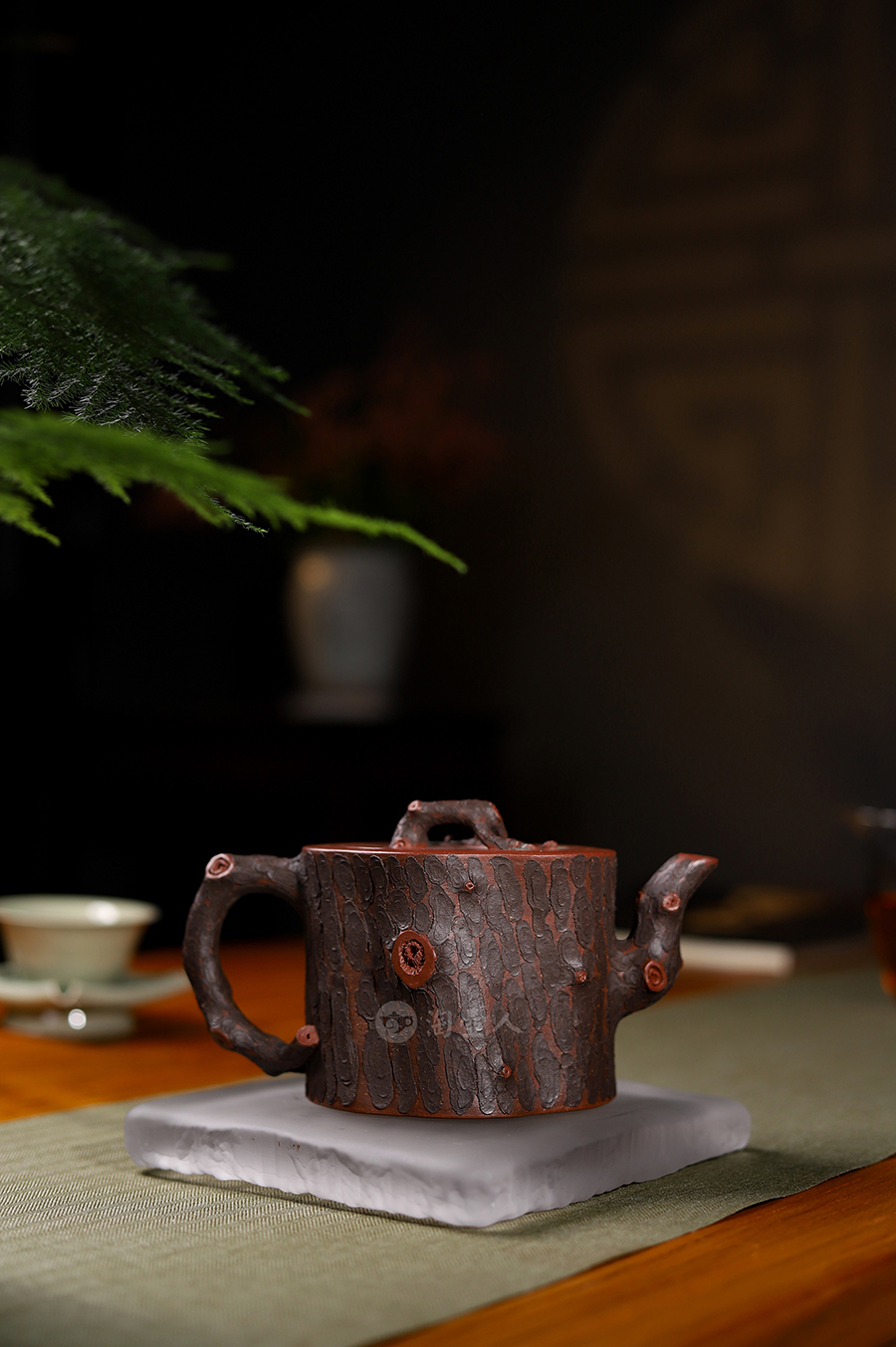 范萍全手工制松桩壶