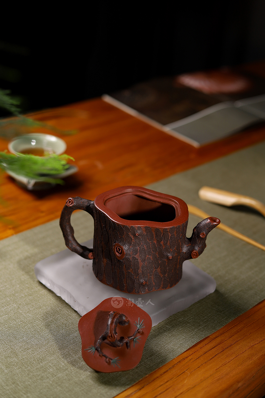 范萍全手工制松桩壶