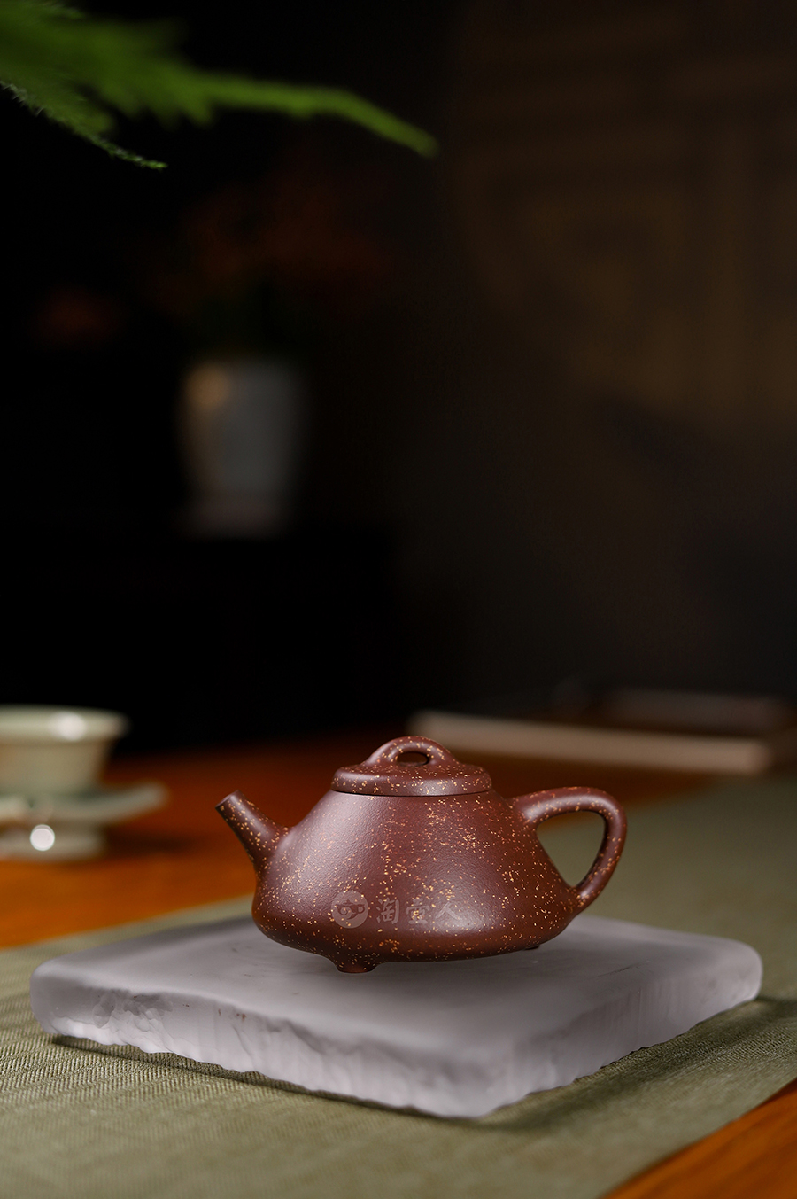 朱俊杰全手工制铺砂子冶小石瓢壶