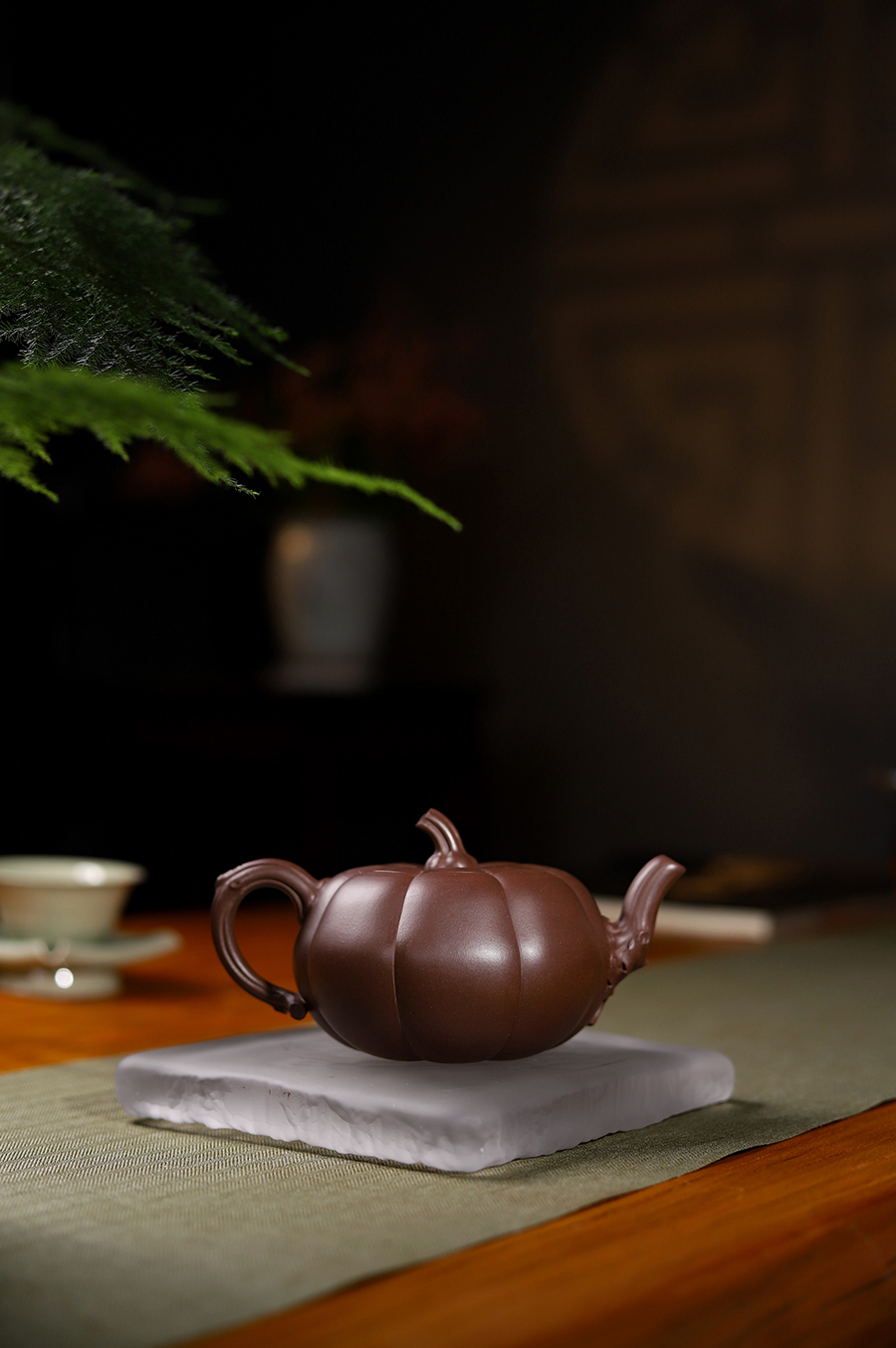 范萍制番瓜壶(薄胎)