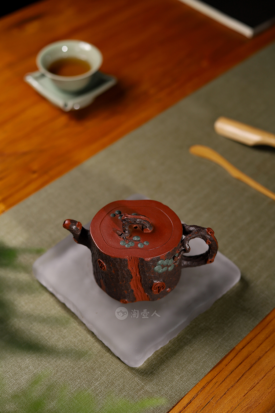 范萍全手工制松桩壶