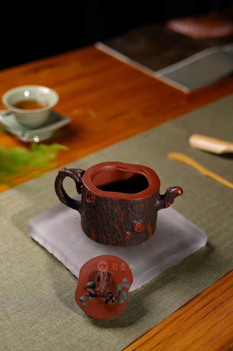 范萍全手工制松桩壶