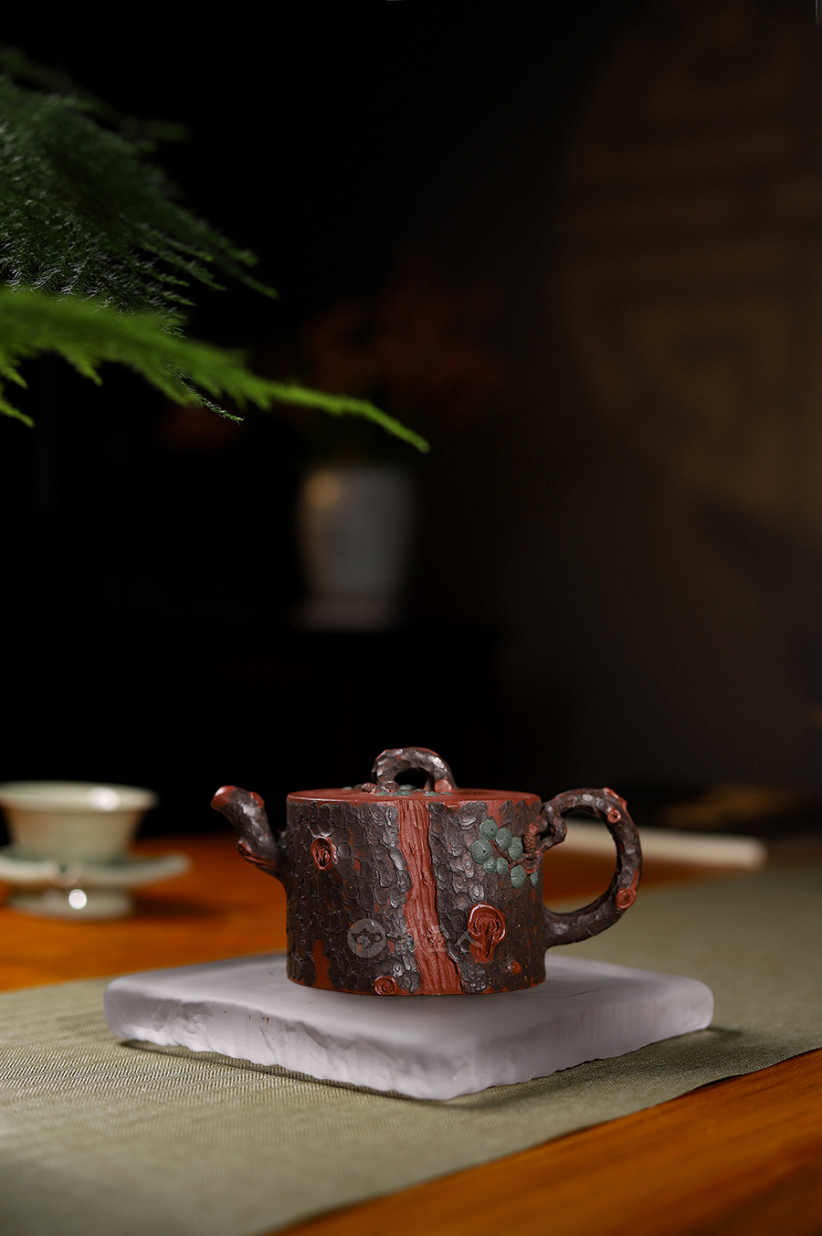范萍全手工制松桩壶