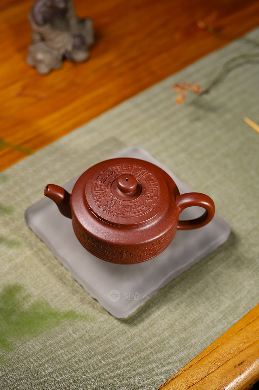 叶永君制龙之寿壶