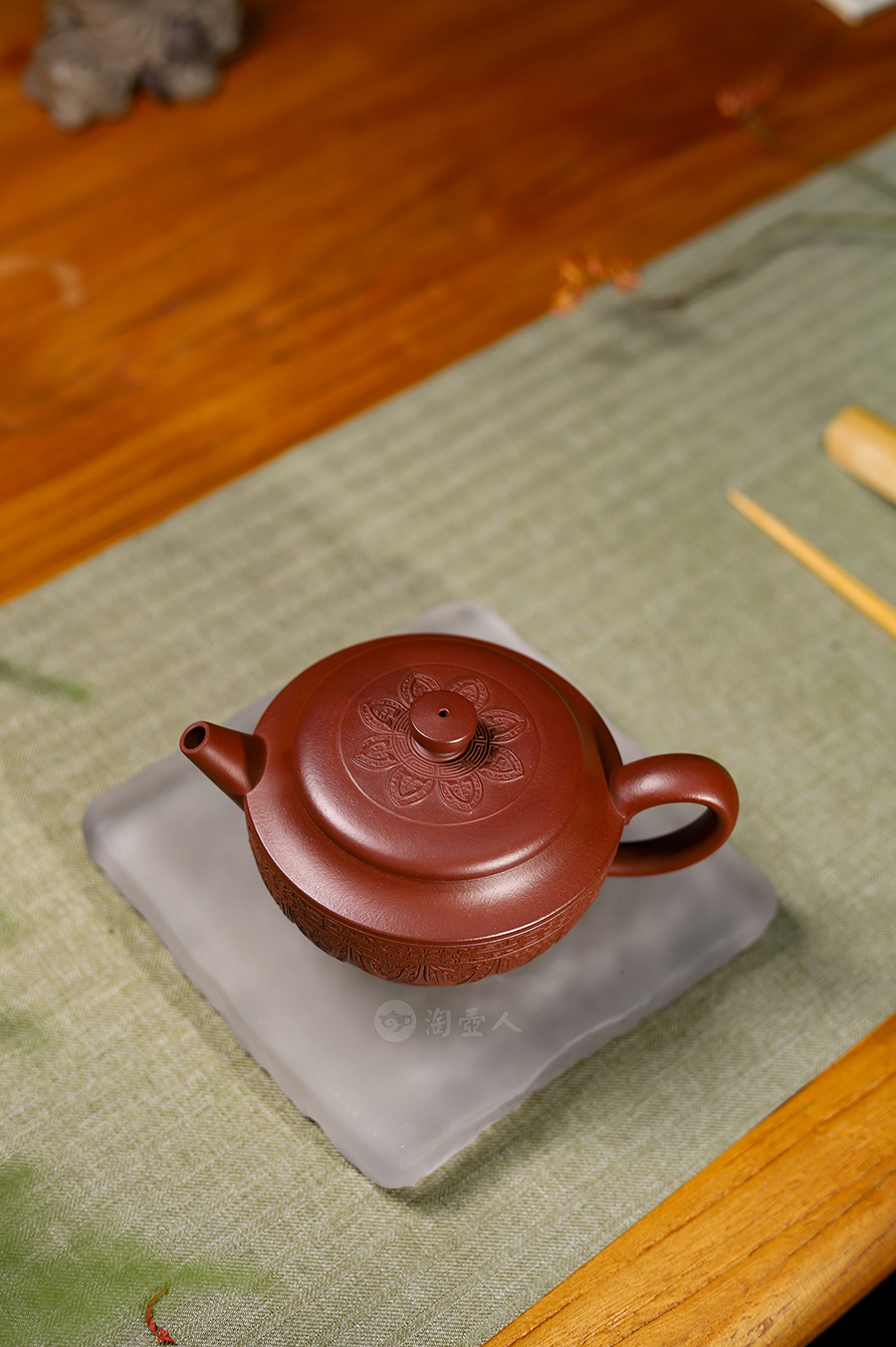 叶永君制龙之吟壶