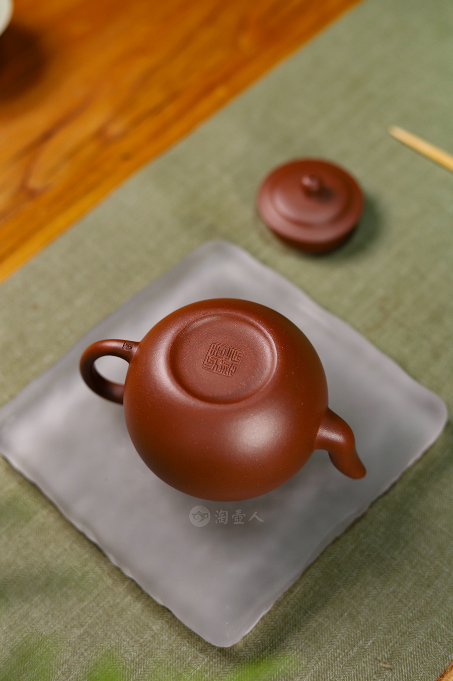 周虎全手工制古莲子壶