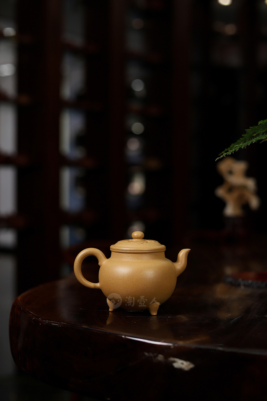 陆虹炜全手工制大彬如意壶