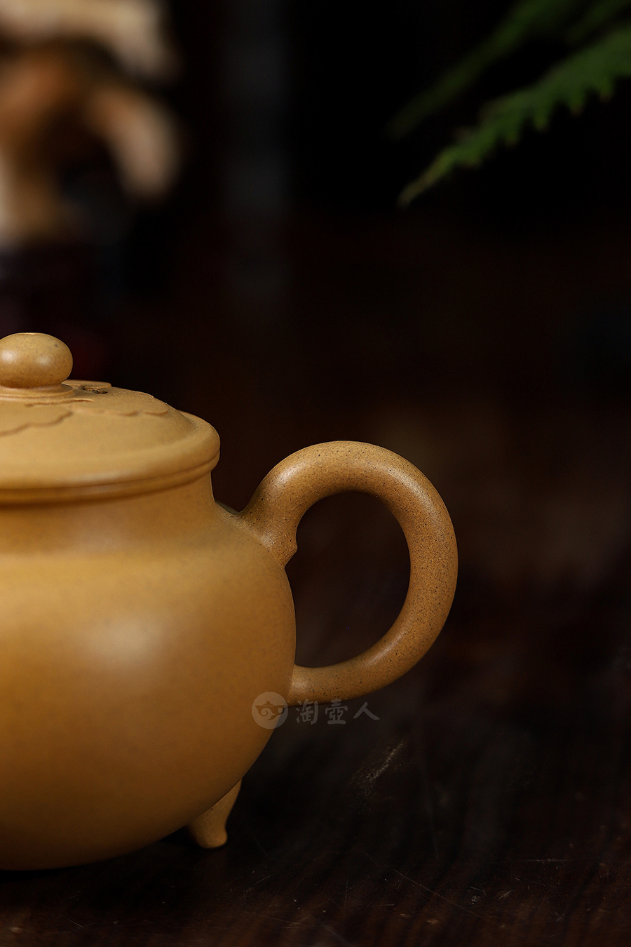 陆虹炜全手工制大彬如意壶