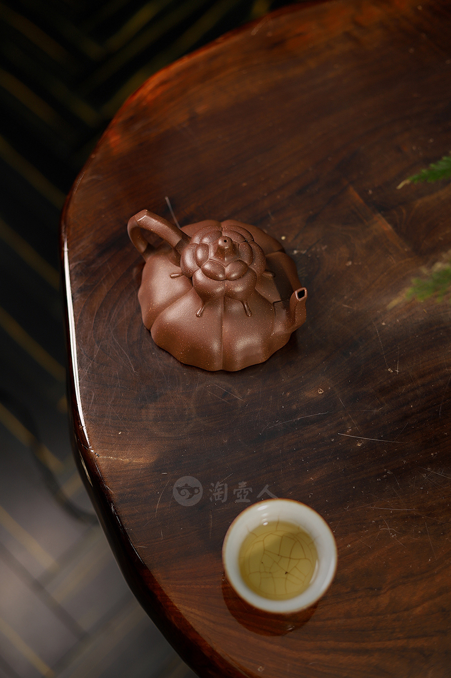 朱彬全手工制《玉兰花壶》