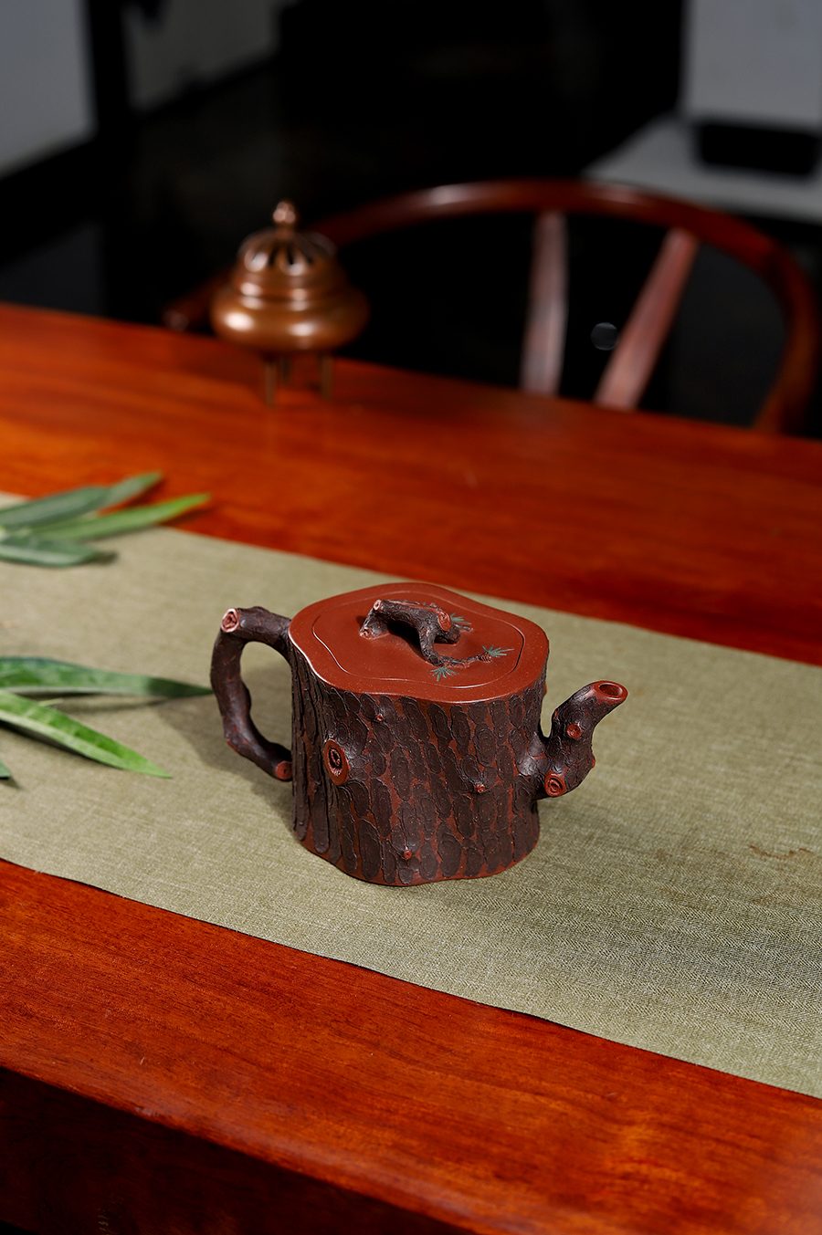 范萍全手工制松桩壶