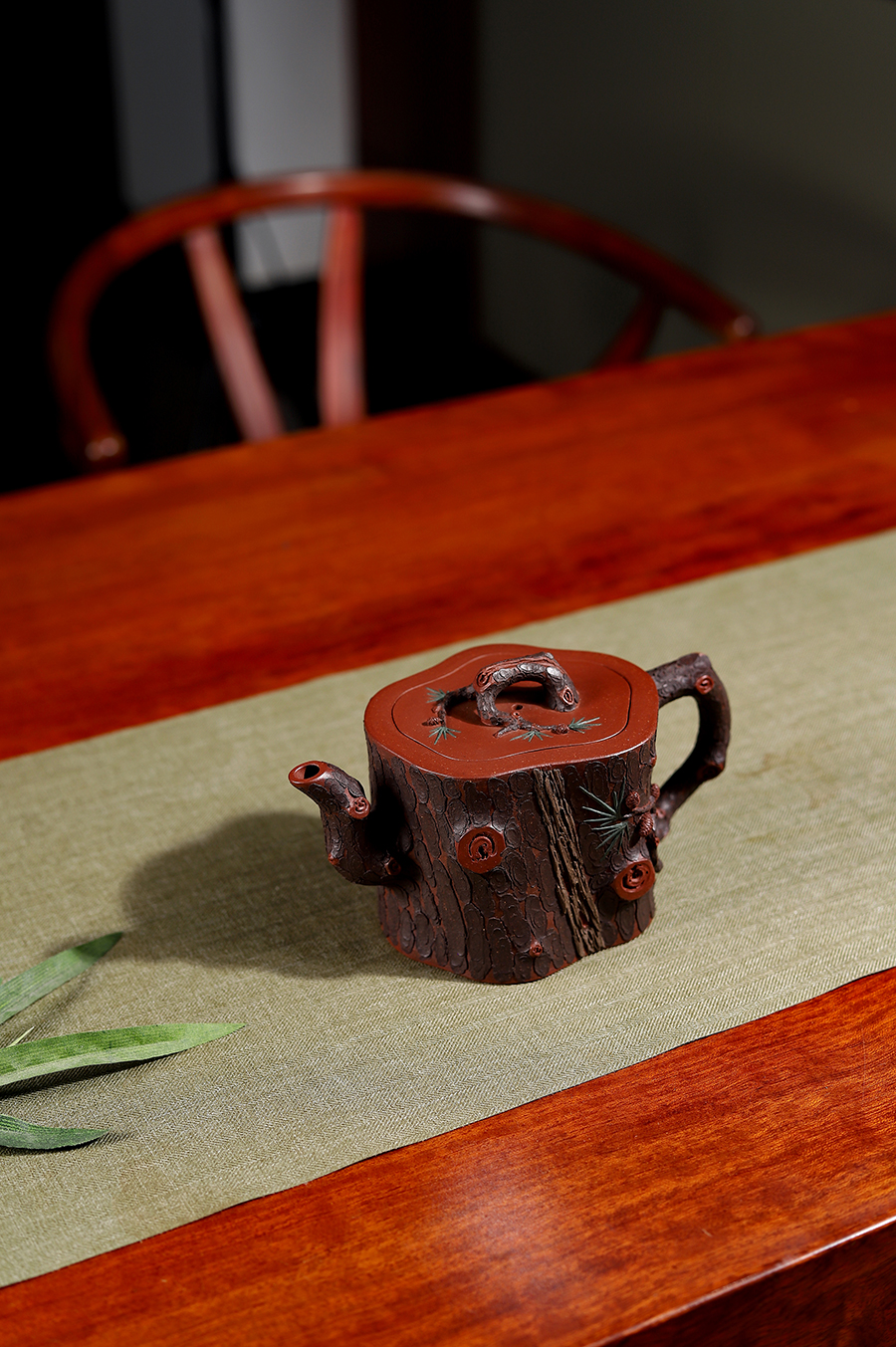范萍全手工制松桩壶