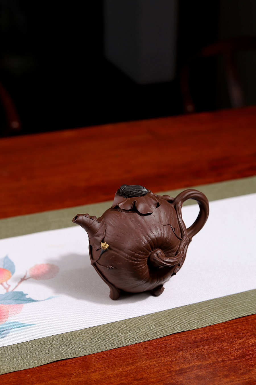 佘永锋制《蝉衣南瓜壶》