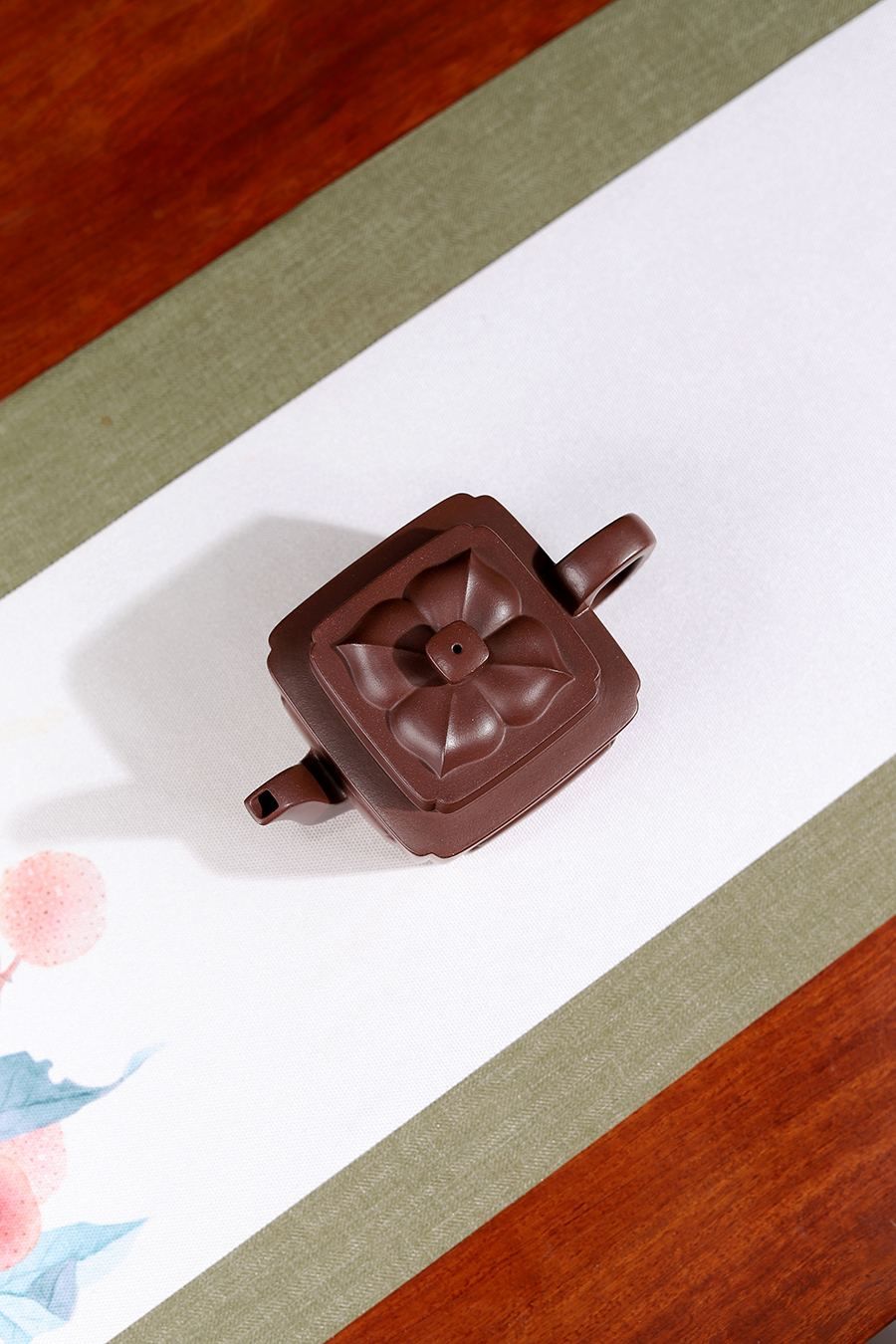 徐鸣浩全手工制《菱花抽角奎方壶》