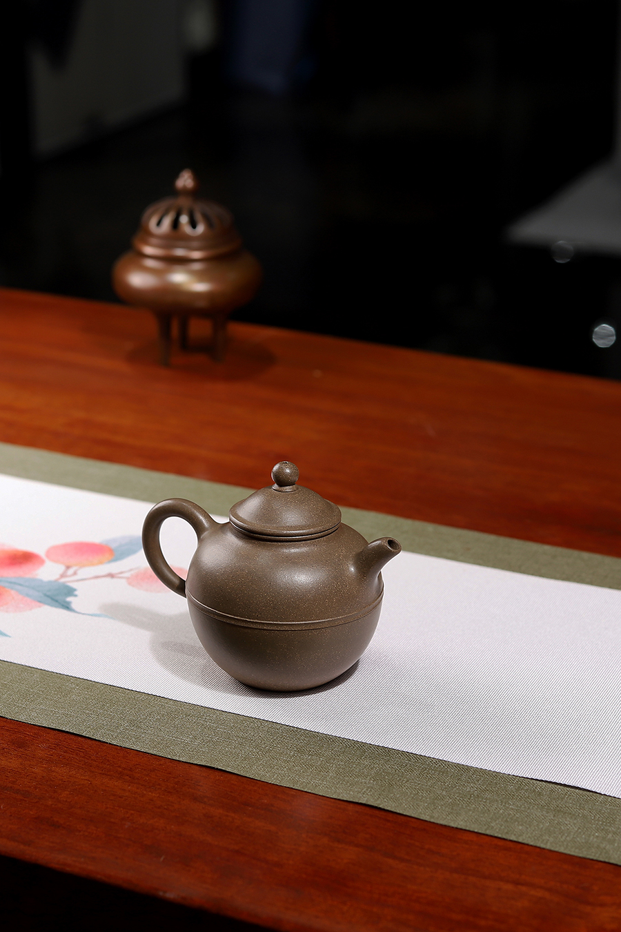 陈岩全手工制青衣居士壶