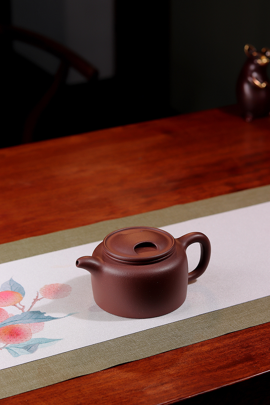范程豪全手工制牛盖莲子壶