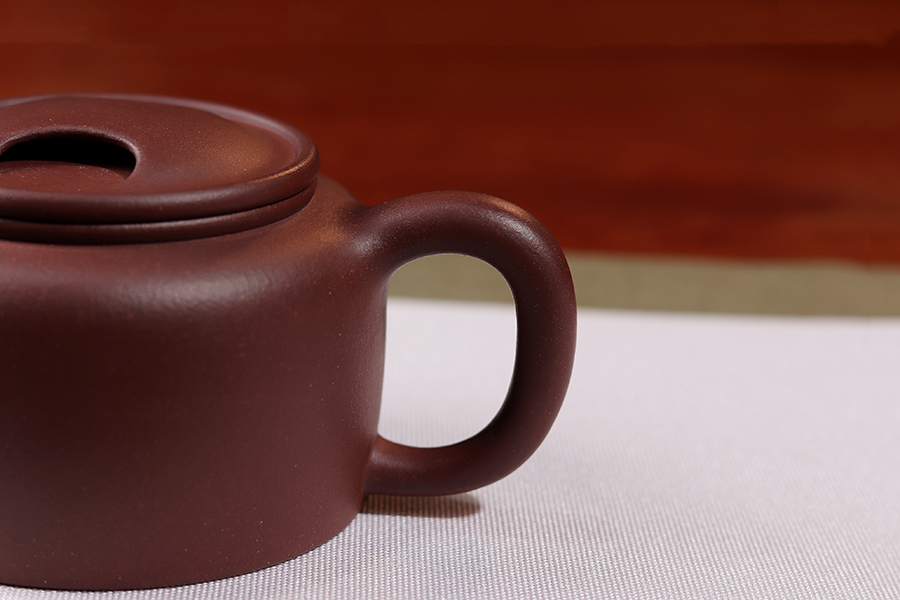 范程豪全手工制牛盖莲子壶