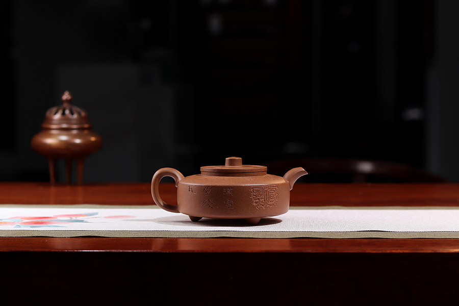 范程豪制全手周盘壶