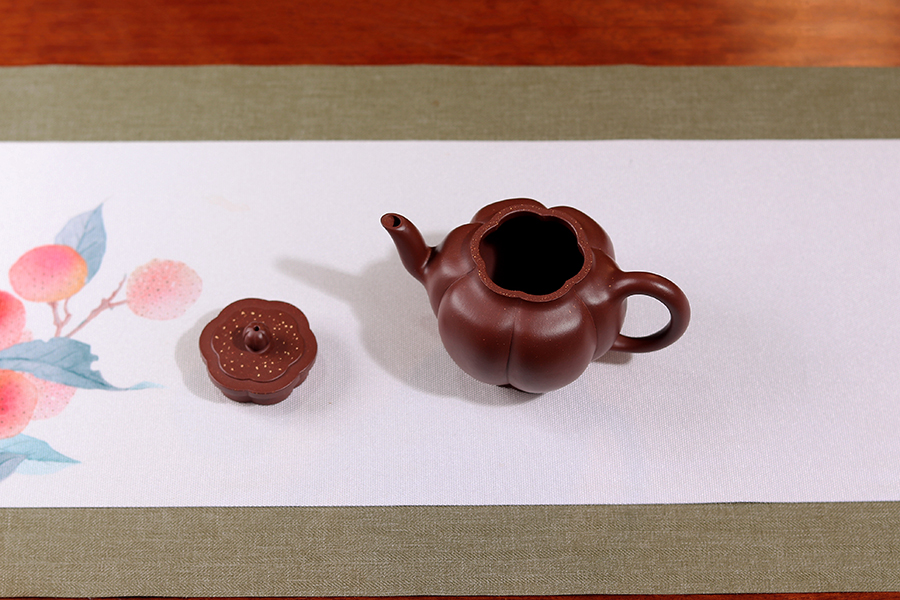 范程豪全手工制《雪梅壶·铺砂》