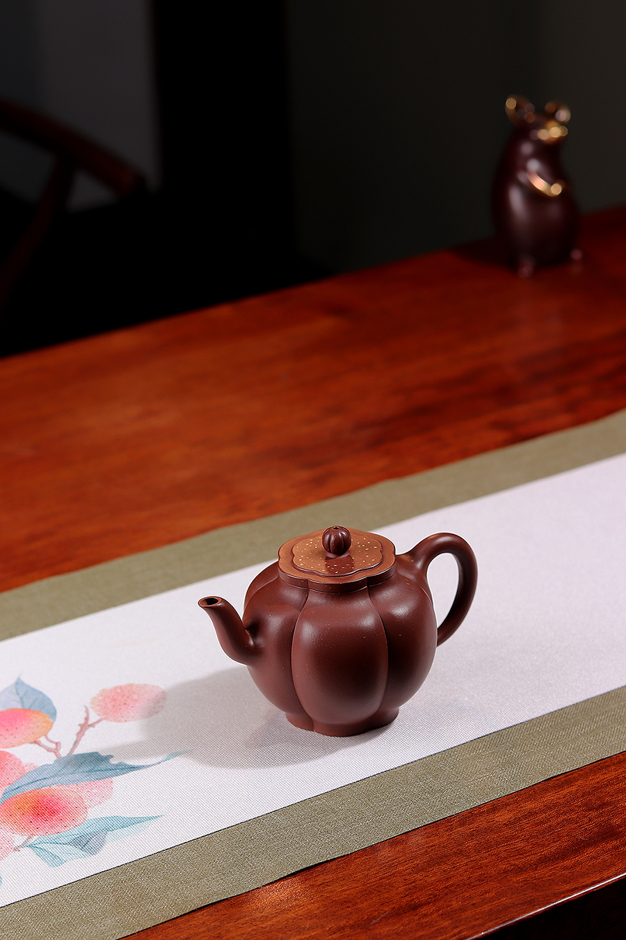 范程豪全手工制《雪梅壶·铺砂》