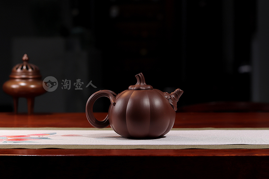 姚志泉制《高南瓜壶(汪寅仙监制)》