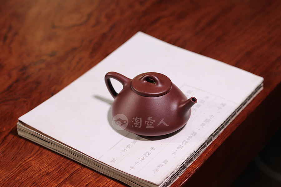 胡海菲制全手工制子冶石瓢壶