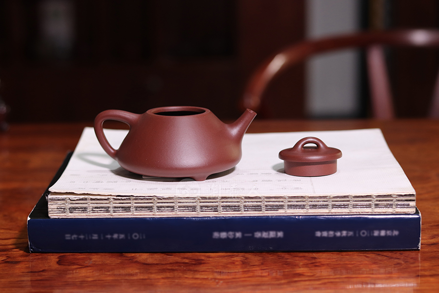 胡海菲制全手工制子冶石瓢壶