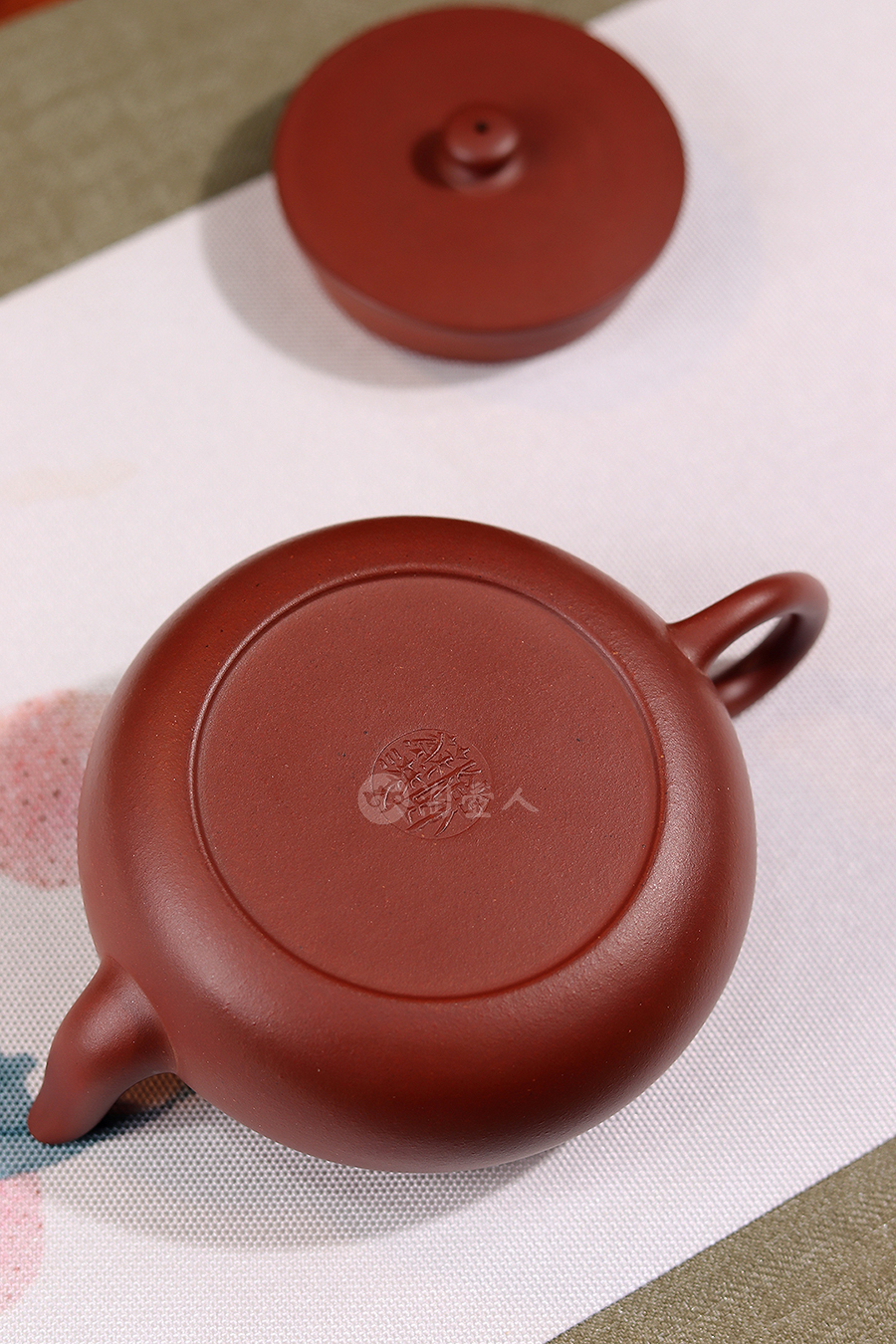 陈苏萍全手工制平盖莲子壶