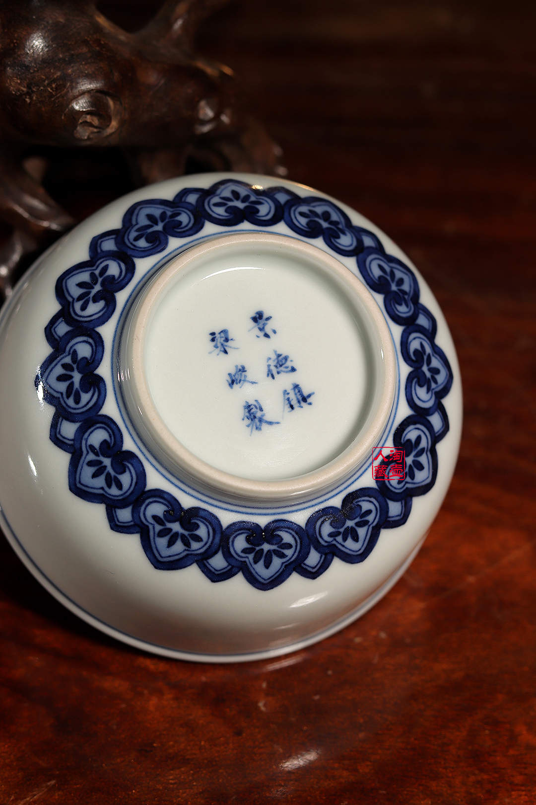 梁峻景德窑瓷器花中仙子品茗杯赏析