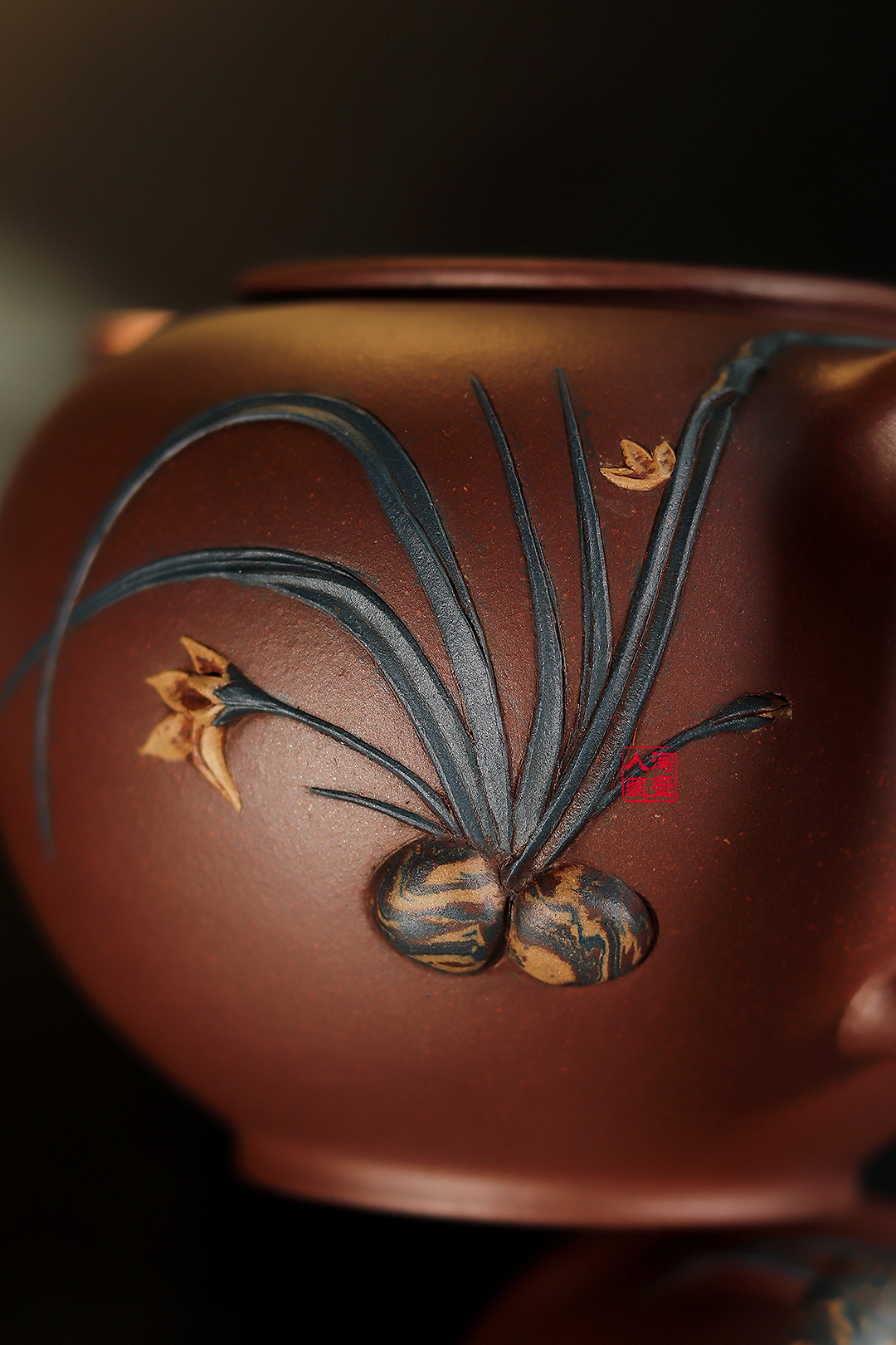 赵曦鹏春浓花开紫砂壶赏析