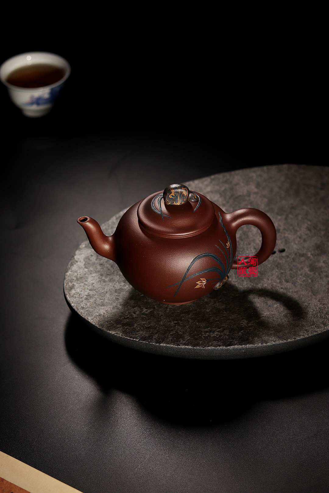 赵曦鹏春浓花开紫砂壶赏析