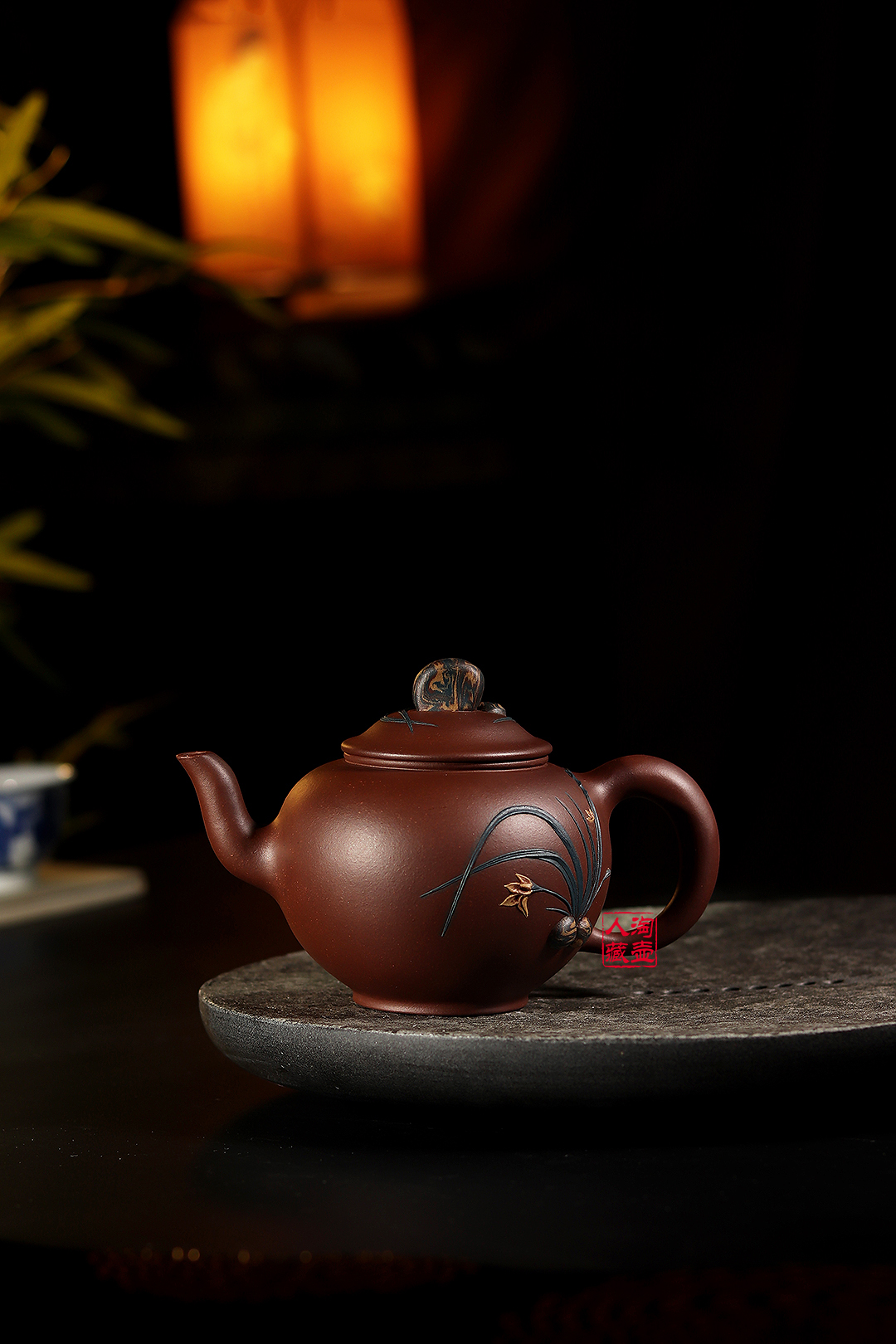 赵曦鹏春浓花开紫砂壶赏析