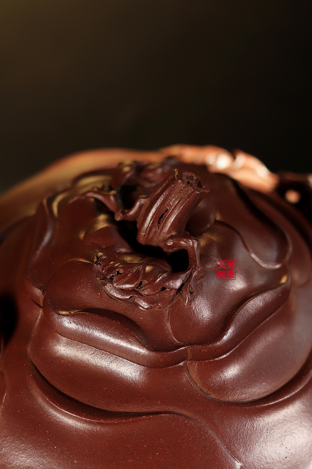 严强风卷葵紫砂壶赏析