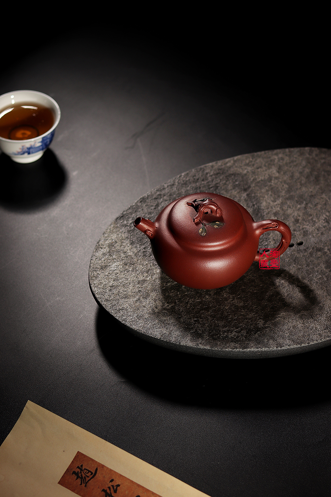 殷祥全手工脱颖紫砂壶赏析