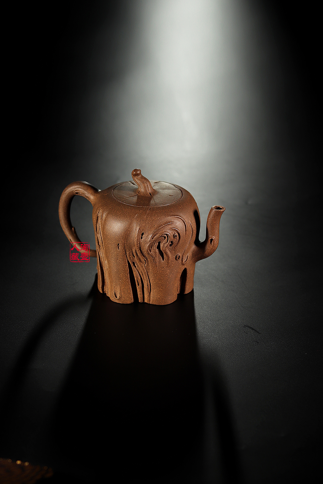 殷祥全手工榕树紫砂壶赏析