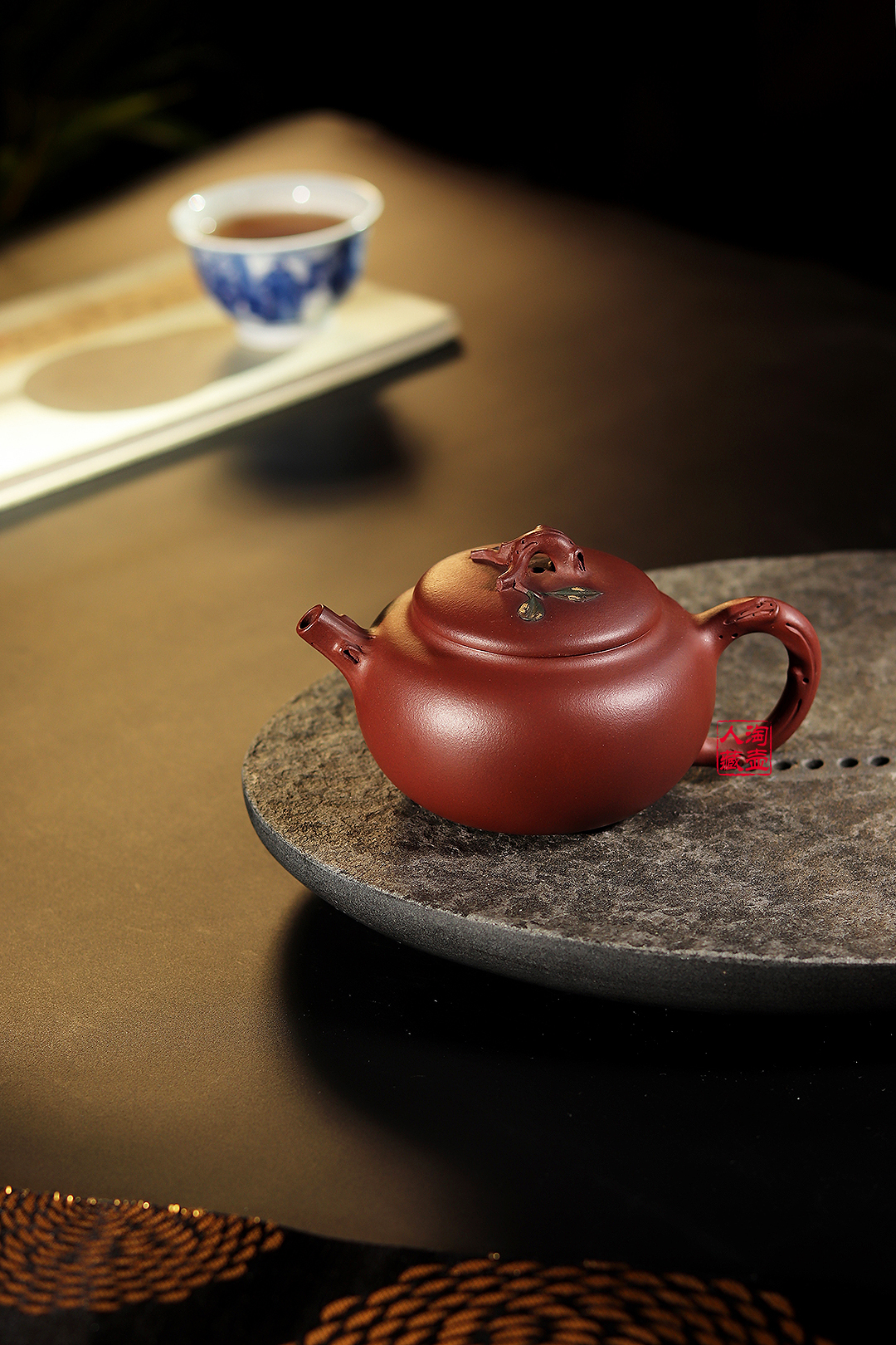 殷祥全手工脱颖紫砂壶赏析