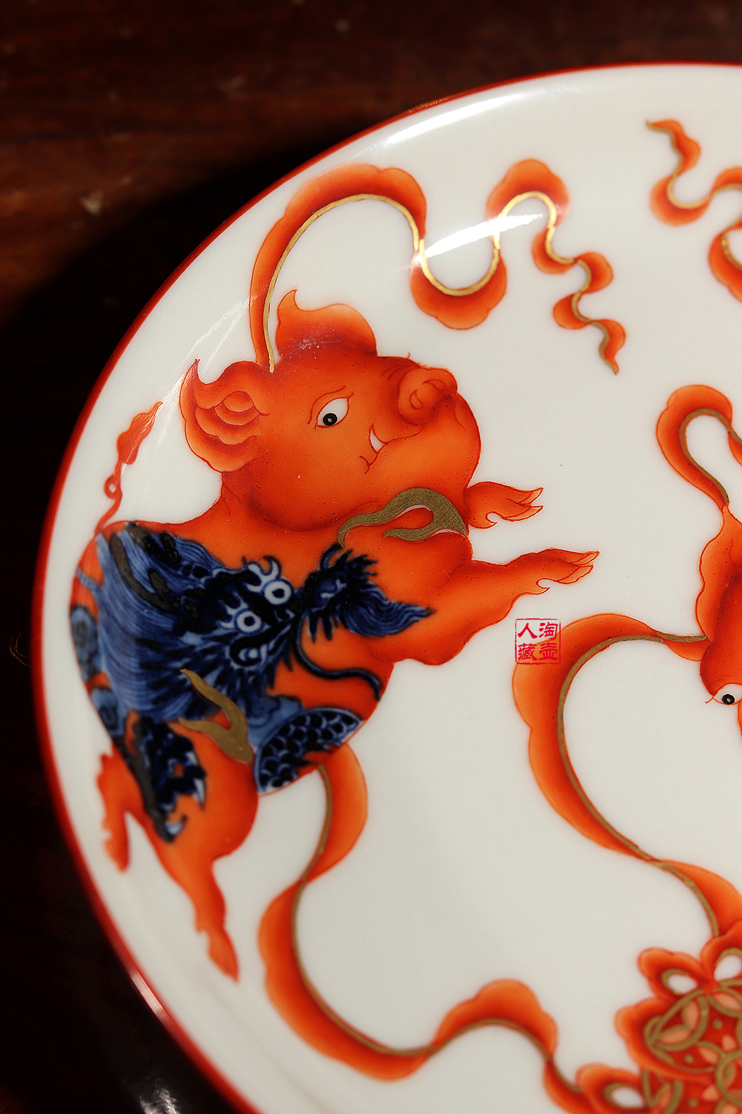 梁峻制龙猪长乐壶承赏析